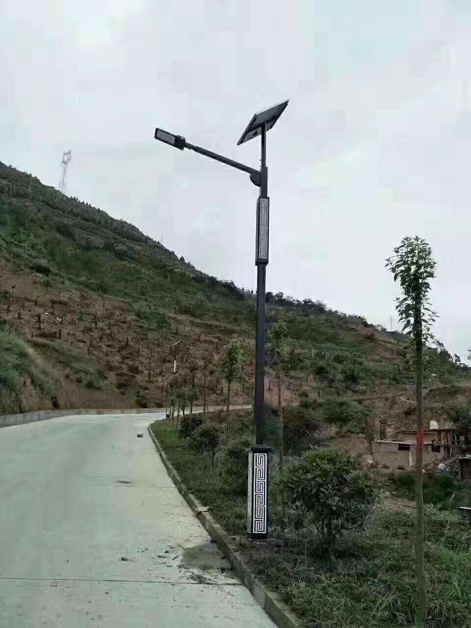特克斯县仿古太阳能路灯